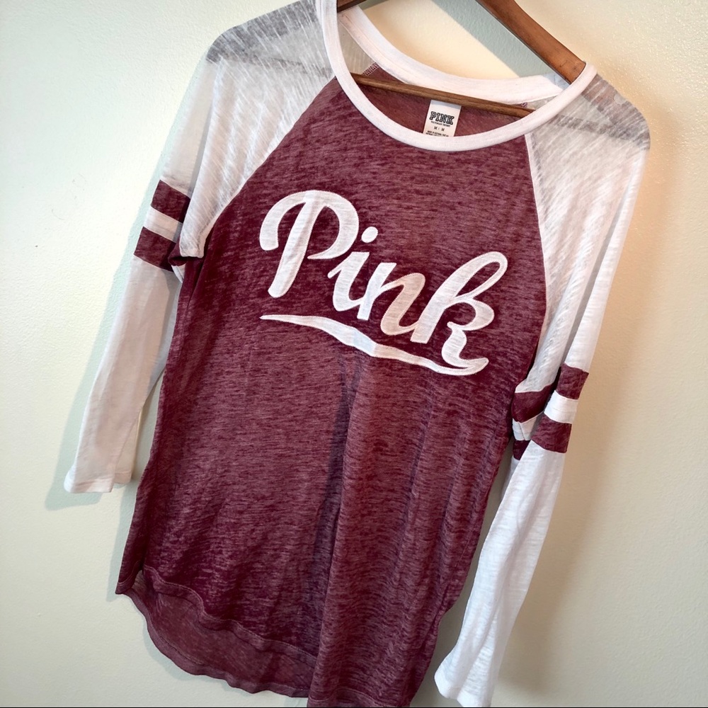 PINK VS 3/4 sleeve